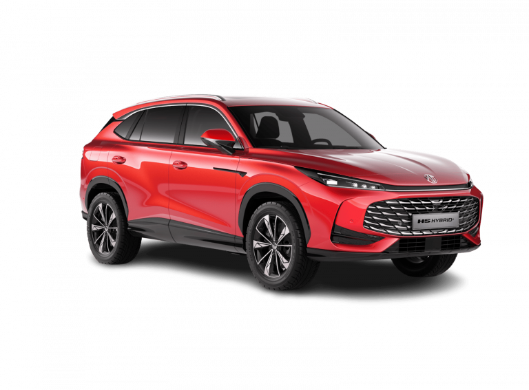 MG HS Hybrid+ Diamond Red Luxury
