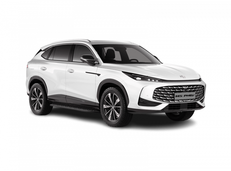 MG HS PHEV Pearl White Luxury